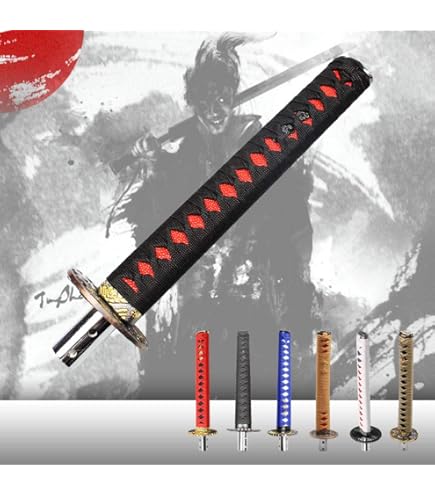 Amazon.co.jp: JINGLINGKJ 日本刀シフトノブ 武士刀ギアノブ 日本刀型